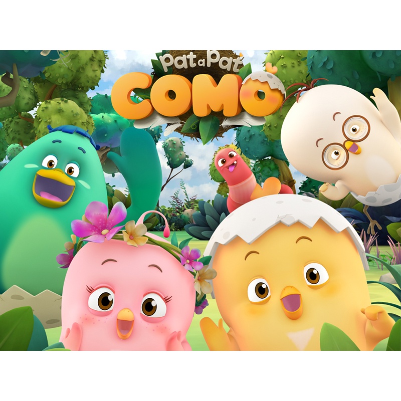 Đồ chơi đồ hàng gà Como and toy Pat a Pat chính hãng Aladdintoy Hàn Quốc