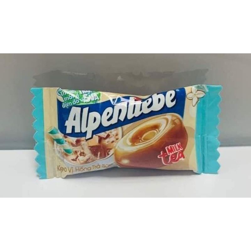 KẸO ALPENLIEBE HỒNG TRÀ SỮA 1 TÚI 110VIÊN