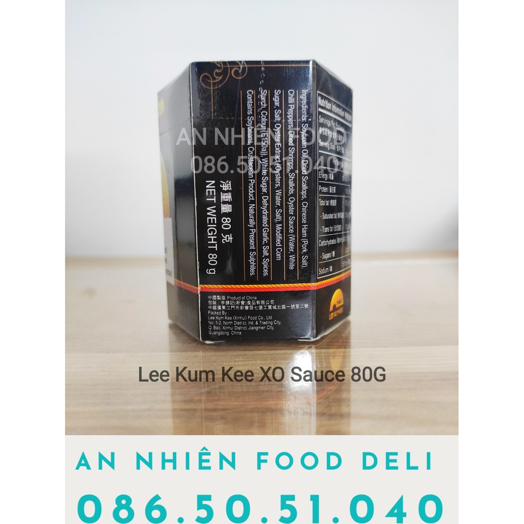 Sốt XO Hongkong Đặc Biệt nhãn hiệu Lee Kum Kee 80Gram