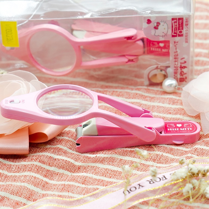 Bấm móng tay kính lúp KK-2525 Hello Kitty nội địa Nhật