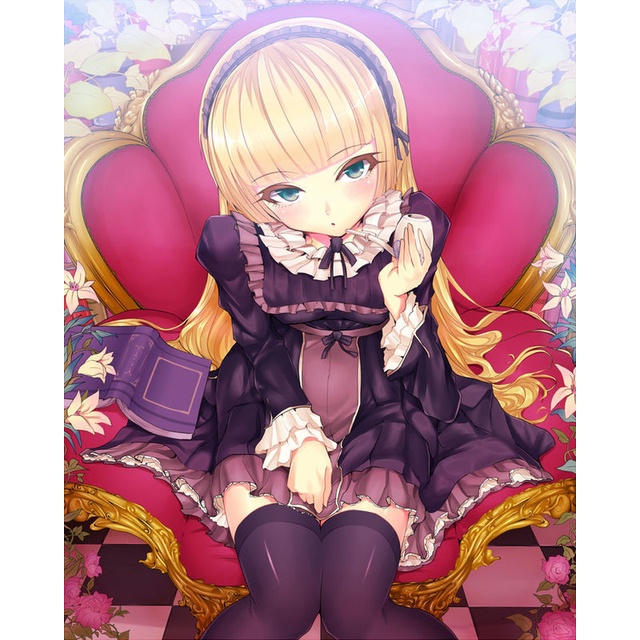 Bộ Tranh Đính Đá Diy Hình Cô Gái Anime 30x40cm Dùng Để Trang Trí Phòng Khách