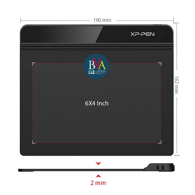 Bảng vẽ điện tử XP-Pen Star G640 Osu Line Friends Edition 6 inch, hàng chính hãng XPPen G640S [Tem BCA & BVA)