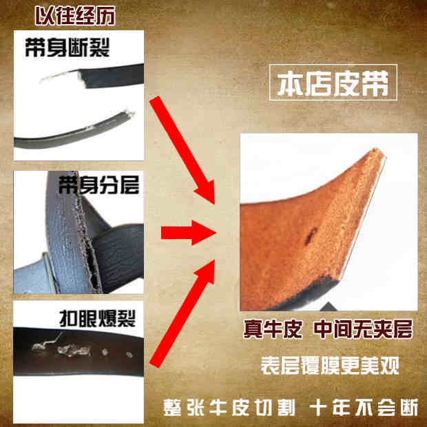 Thắt Lưng Da Bò Không Gây Dị Ứng Chống Dị Ứng Cá Tính Cho Nam