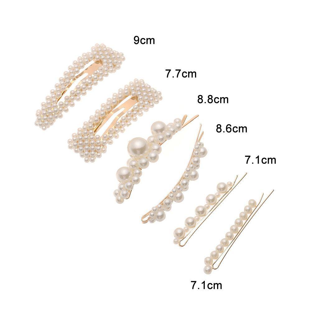 EUTUS Set 6 Kẹp Tóc Hoa Xinh Xắn