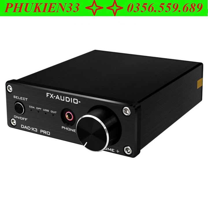 Bộ Giải Mã Âm Thanh DAC FXAudio X3 Pro Hàng chính hãng