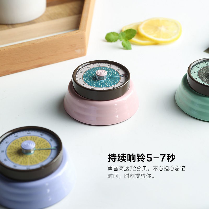 Lemon Time Timer Timer Nhắc nhở trong nhà bếp để kiểm tra đầu vào của sinh viên để làm các câu hỏi Thời gian về nhà Quản