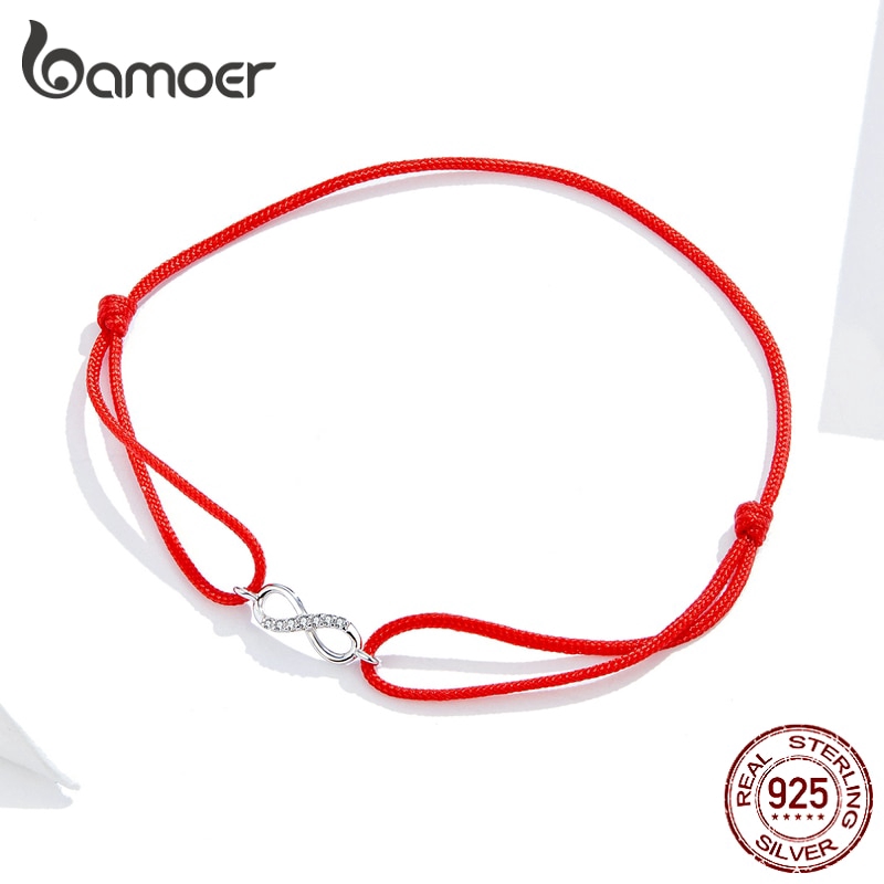 Vòng tay Bamoer  scb176 mặt bằng bạc 925 thời trang cho nữ