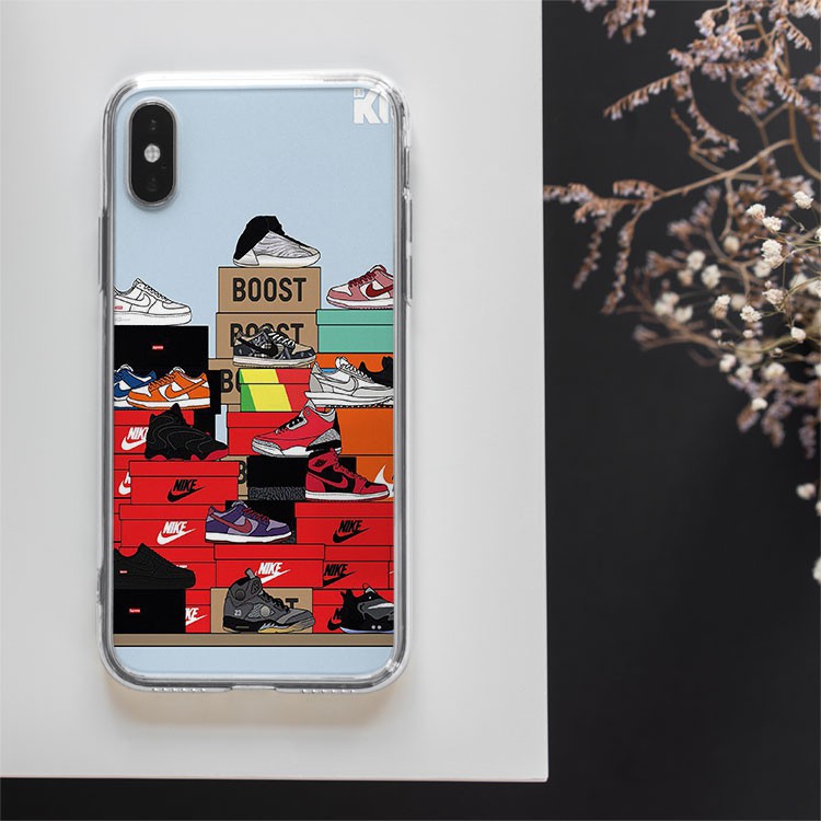 Ốp trong họa tiết nike art Đẹp Lung Linh Iphone 7/8/8Plus/X/Xs/Xs Max/11/11 Promax/12/12 Promax NIKPOD00215