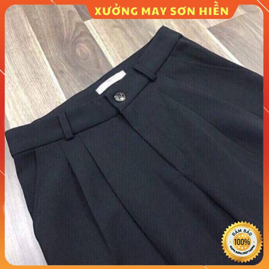 Quần Baggy Công Sở Basic Xưởng May Sơn Hiền MS306