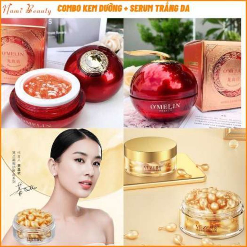 Kem dưỡng trắng da huyết rồng 2 tầng chính hãng