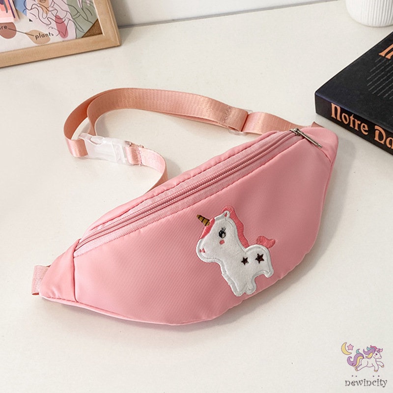 Túi Đeo Chéo Ngực Kiểu Hoạt Hình Hàn Quốc Dễ Thương Cho Bé