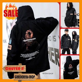 [Đủ 3 size M L XL] Áo Khoác Kaki DeathSta 1994 ( kèm ảnh thật )