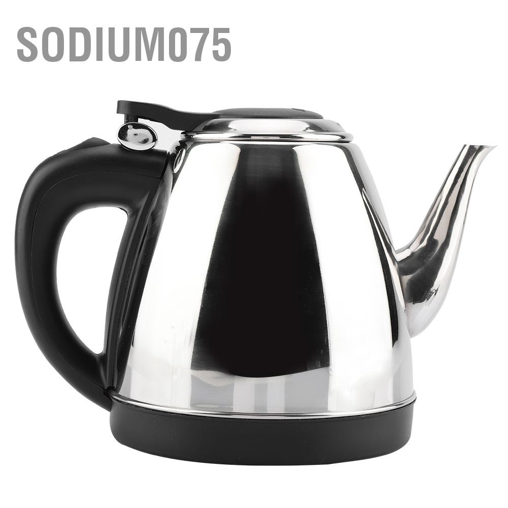 Có thể bán buôn Ấm Đun Nước Siêu Tốc Bằng Thép Không Gỉ 1.2L sodium075 Hàng giao ngay