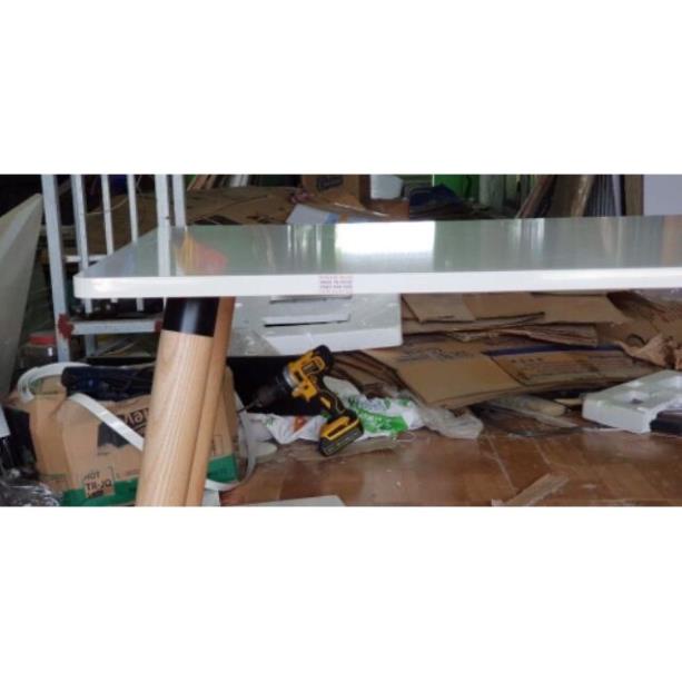 (Freeship 30k) Bàn làm việc bàn học bàn ăn chân gỗ tần bì 60×120cm