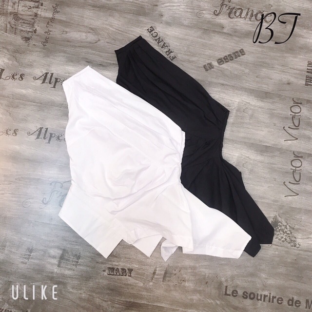 Áo lệch vai tay ba lỗ và dài tay loại 1