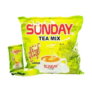 Trà sữa hòa tan SUNDAY TEA MIX Myanmar 25g×30 gói/bịch.