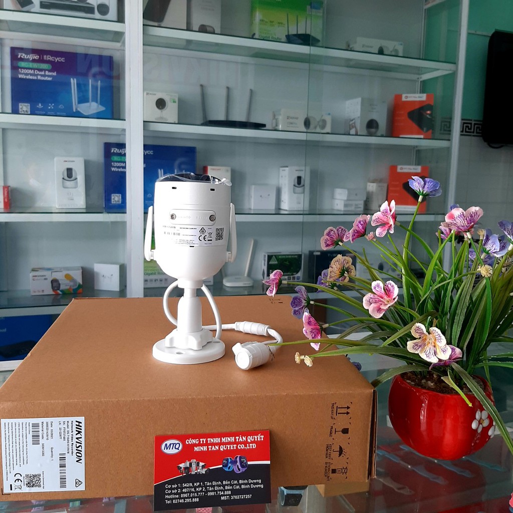 Camera IP Wifi hình trụ Hikvision DS-2CV1021G1-IDW
