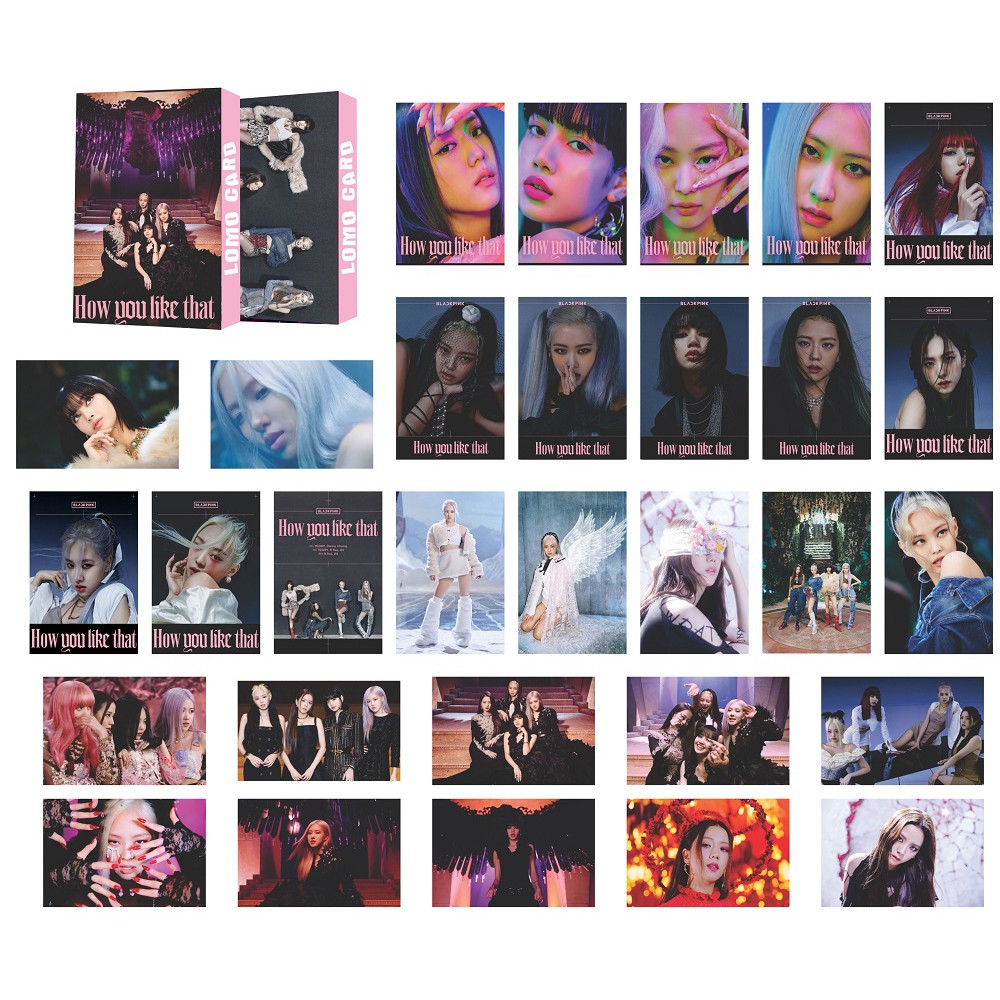 Lomo Card Kpop Blackpink Kèm Ảnh Thật Mẫu Mới 2020