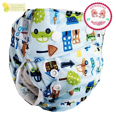 combo 3 bỉm goodmama size L đêm(10-17kg)
