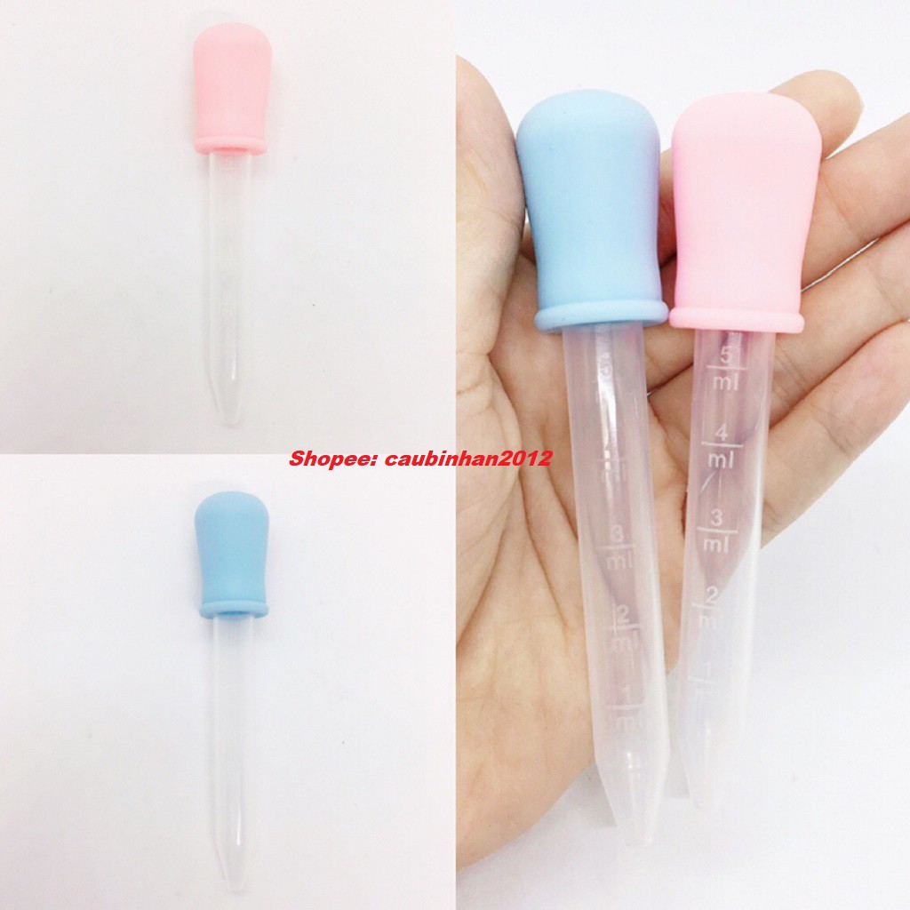 Ống Hút Sữa, Bón Thuốc Tiệt Trùng Loại To 5ml