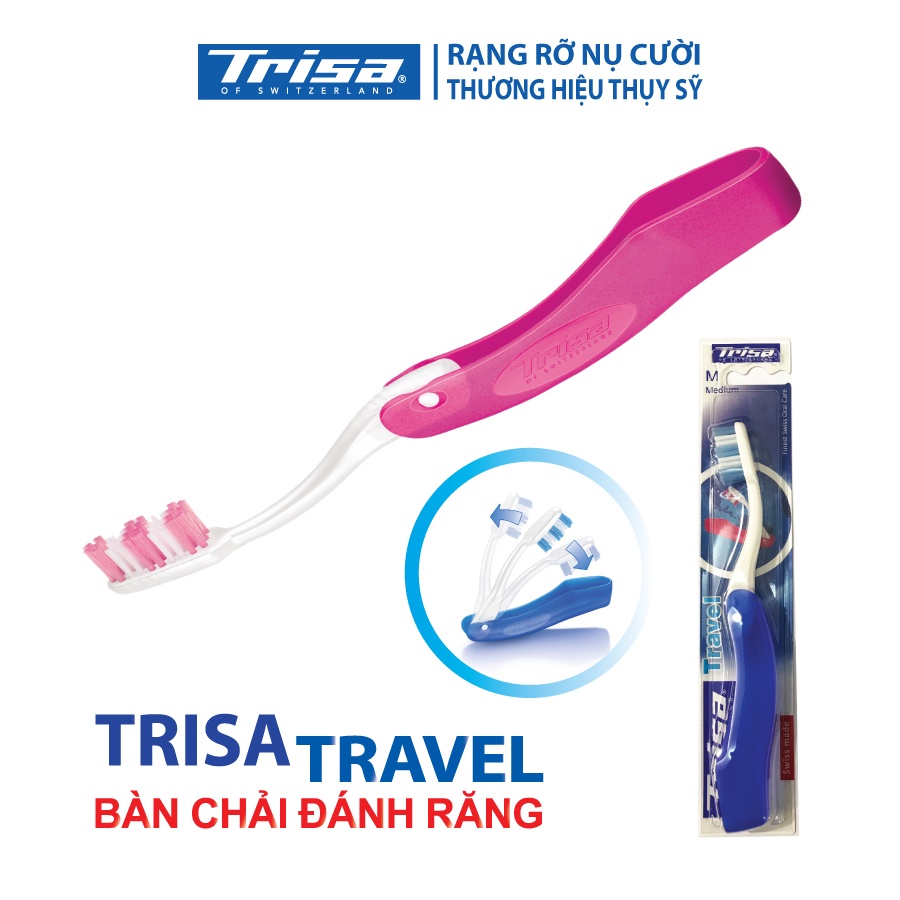 Bàn Chải Đánh Răng Trisa Travel