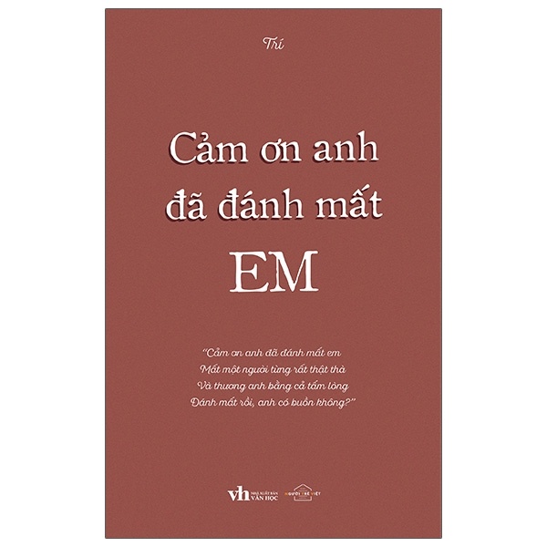 Sách - Cảm Ơn Anh Đã Đánh Mất Em