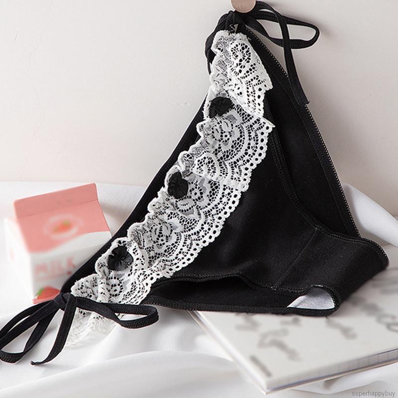 Quần Lót Cotton Lưng Thấp Cột Dây Quyến Rũ Cho Nữ | BigBuy360 - bigbuy360.vn