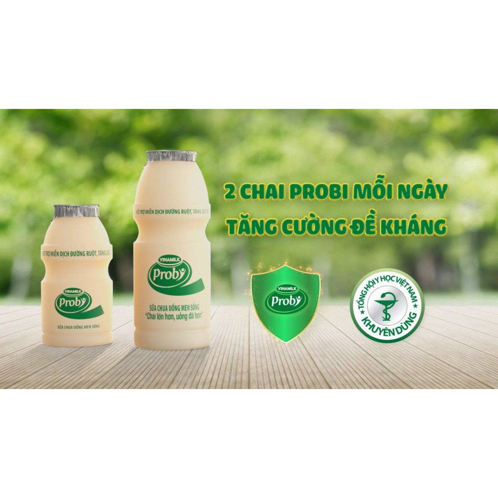 Lốc 5 Lọ Sữa Chua Uống Probi Vinamilk 65ml