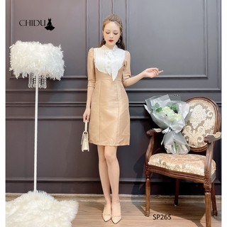 Chidu đầm dự tiệc viền cổ thanh lịch sp265