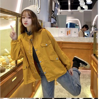 [Hot] Áo khoác kaki nữ