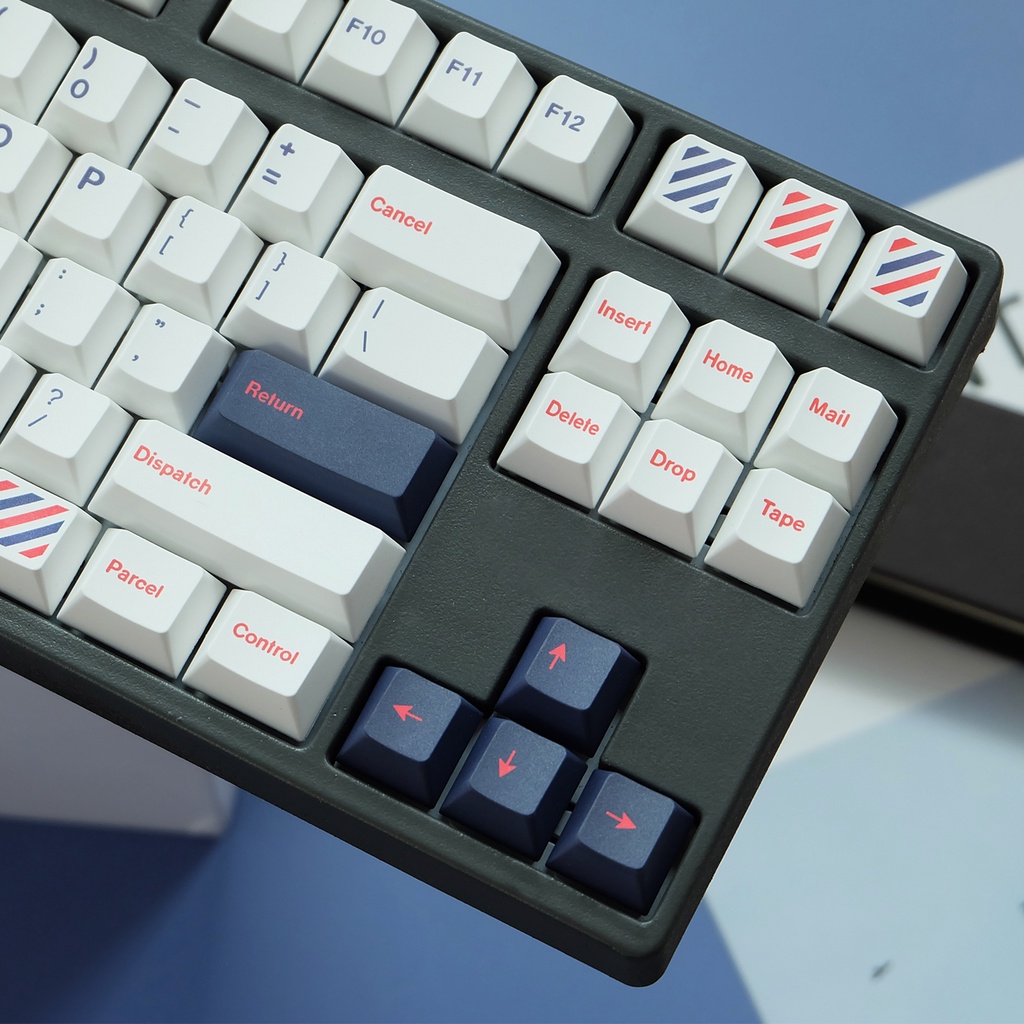 PBT keycap Cherry Profile 141 Phím Dye Thăng hoa Bố cục ANSI Keycap cho bàn phím cơ Cherry MX Switch