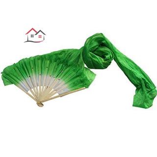 Quạt Lụa Dài 1.8m Dùng Để Múa Bụng