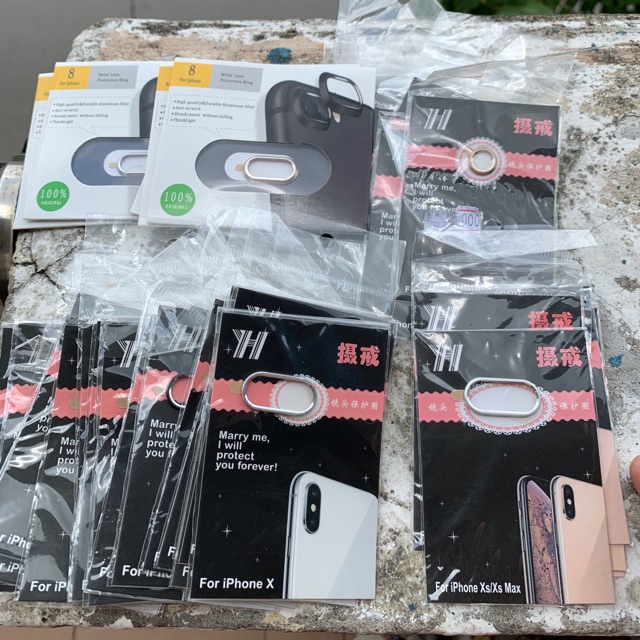 Viền nhôm camera ip 6,7,8,SE 2020 các màu