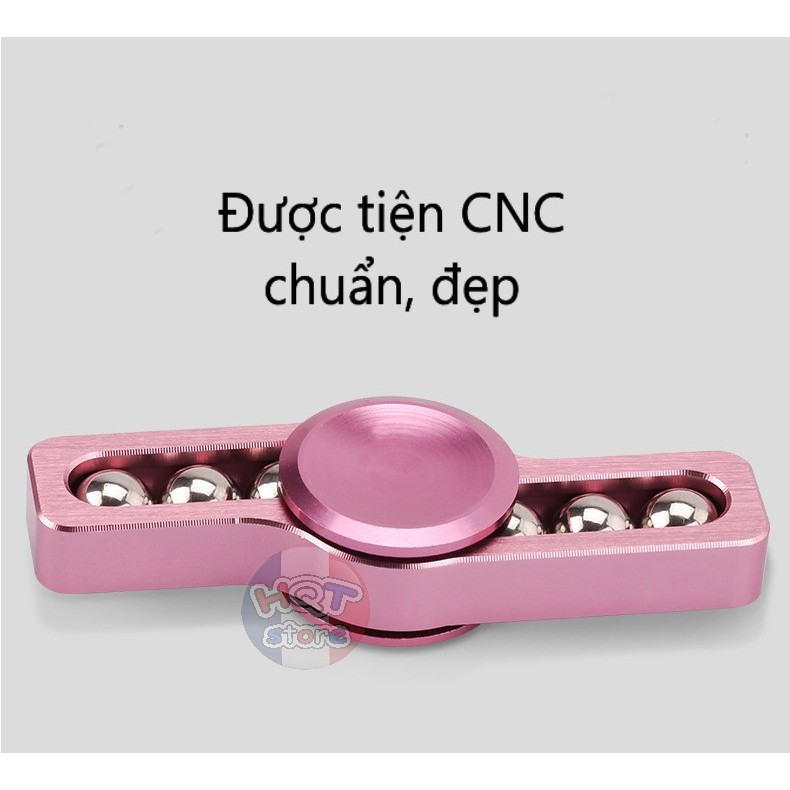 Hand Spinner 2 cánh CNC (cánh có bi)