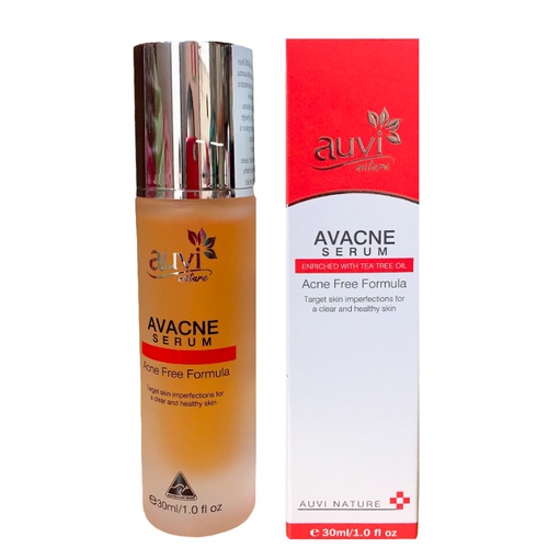 Serum giảm mụn Auvi Avacne Serum 30ml hỗ trợ ngừa thâm mụn | chính hãng