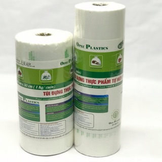 Túi đựng Thực Phẩm Tự Hủy Sinh Học cuộn 1kg Stahaus
