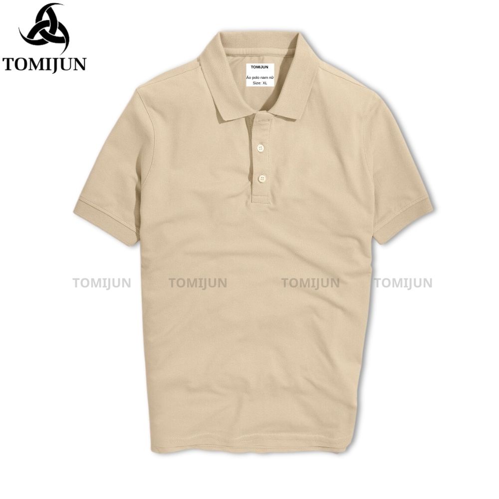 Áo polo thun nam trơn vải cá sấu cotton cao cấp ngắn tay cực sang trọng lịch lãm chống nhăn co giãn kháng khuẩn