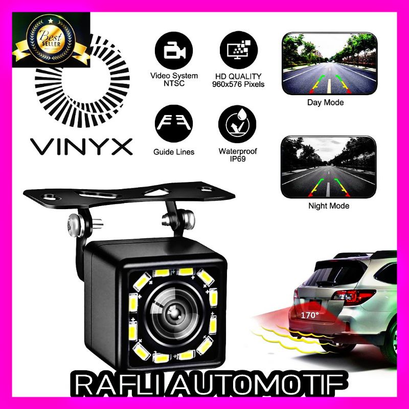 Camera lùi xe ô tô 12 bóng LED | BigBuy360 - bigbuy360.vn