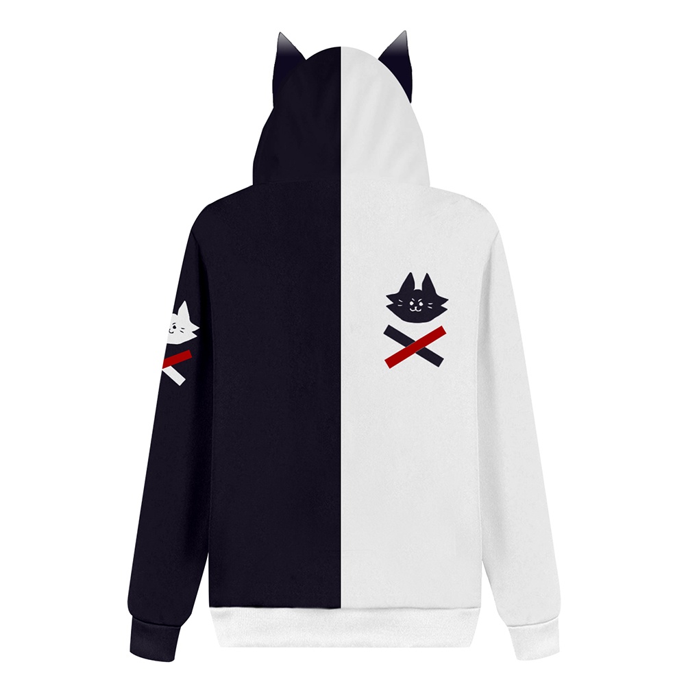 Áo Hoodie In Hình Hololive VTuber Ookami Mio 3D Phong Cách Đường Phố Cho Nam Và Nữ