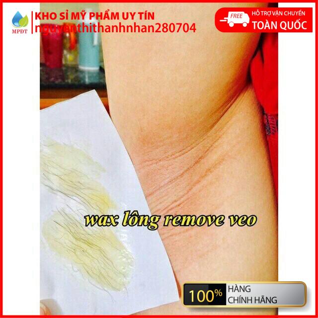 10 giấy wax tặng 2 que gạt .