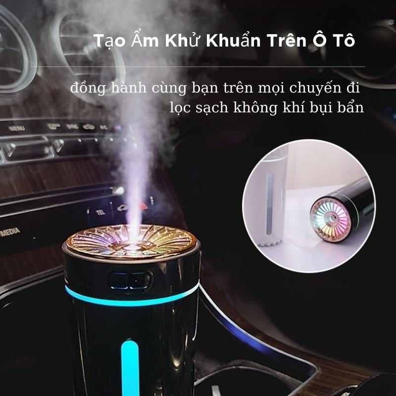 Máy Xông Tinh Dầu Khử Khuẩn Trên Ô tô & Phun Sương Tạo Ẩm Làm Thơm Phòng Ngủ Xua Đuổi Muỗi Nâng Cao Sức Khỏe