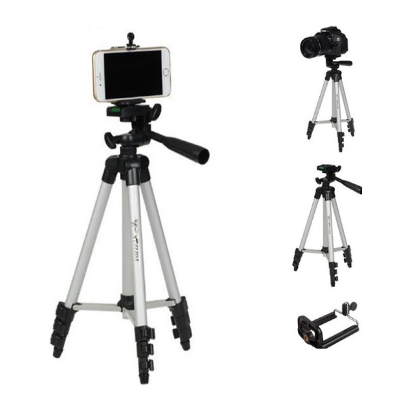 Gậy 3 chân giá đỡ điện thoại, máy ảnh chụp hình Tripod 3110