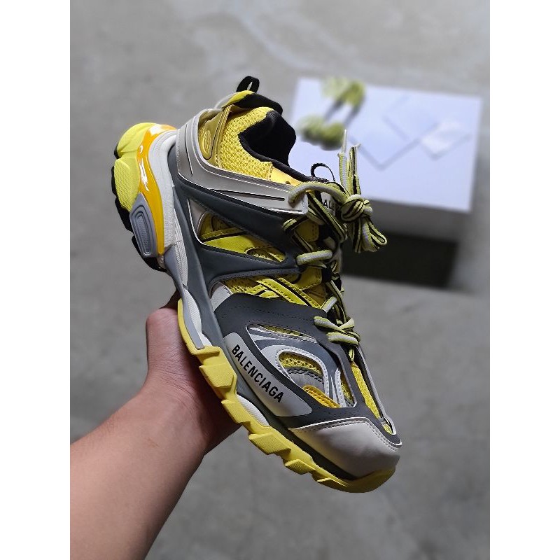 Giày Thể Thao Sneaker Nam Nữ Thời Trang Độn Đế Màu Vàng