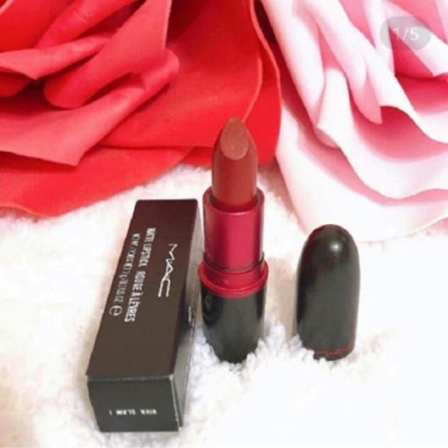 Son Mac Chính Hãng Màu Đỏ Trầm