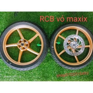 CẶP MÂM EX 150 RCB Chính Hãng Kèm Đĩa Trước, Vỏ Maxxix 70.80.90.17 không ruột