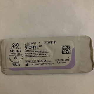Chỉ phẫu thuật tự tiêu Vicryl (Polyglactin) 2/0