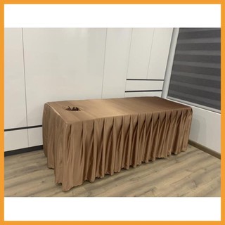 [Hàng chất loại 1] Drap/ ga phi lụa spa, giường gội đầu may đo theo kích thước
