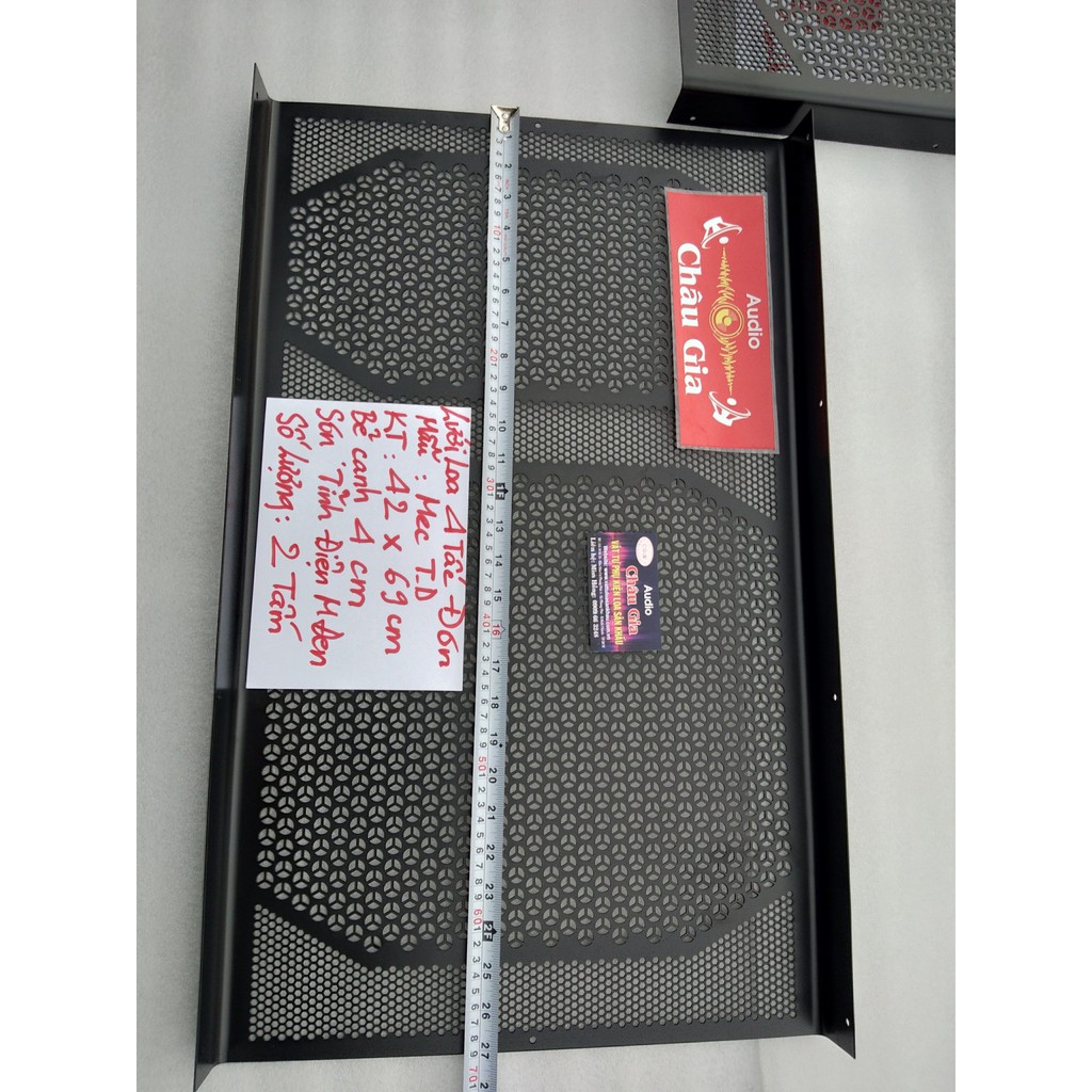 Lưới loa 4 tấc đơn 42cm 69cm 2 tấm