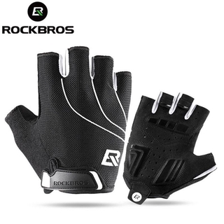 ROCKBROS Găng Tay Thể Thao Hở Ngón Thoáng Khí Chống Sốc Cho Nam Nữ