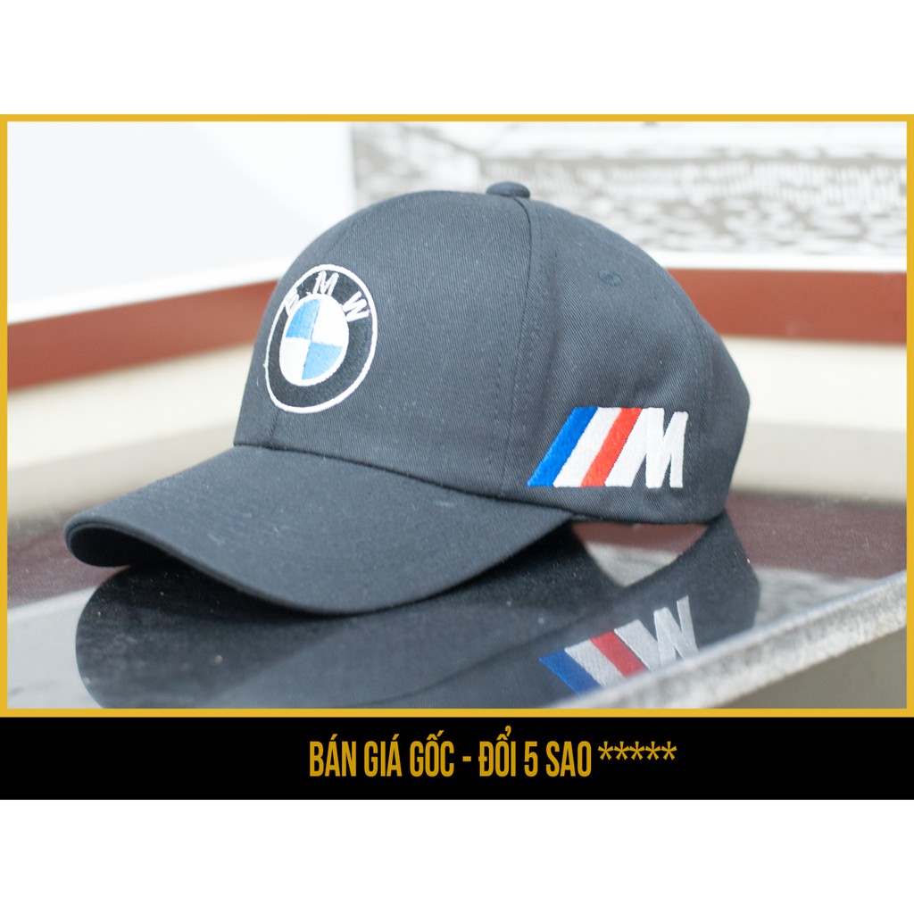 Mũ nón lưỡi trai Bmw cá tính (đen và trắng)- săn nón đẹp